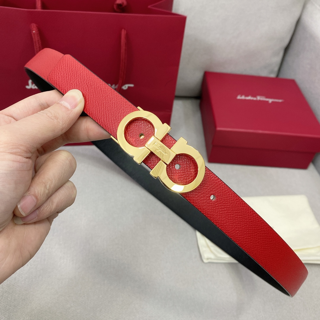 Salvatore Ferragamo Female Basic Belt Cow Leather M