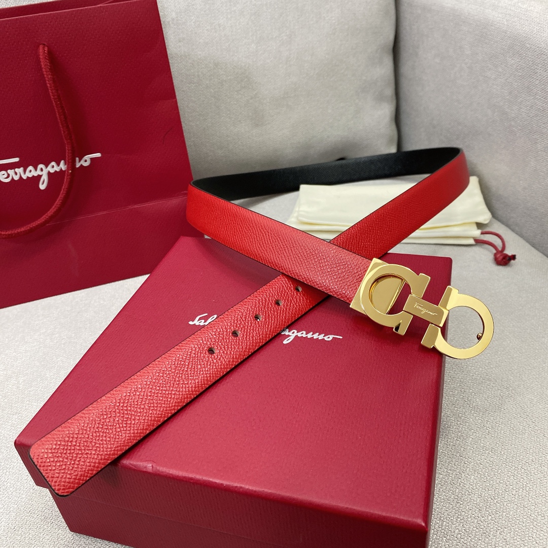 Salvatore Ferragamo Female Basic Belt Cow Leather M