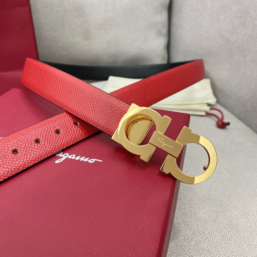 Salvatore Ferragamo Female Basic Belt Cow Leather M