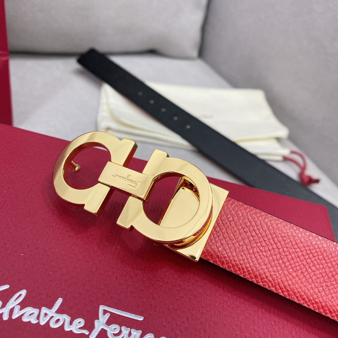 Salvatore Ferragamo Female Basic Belt Cow Leather M