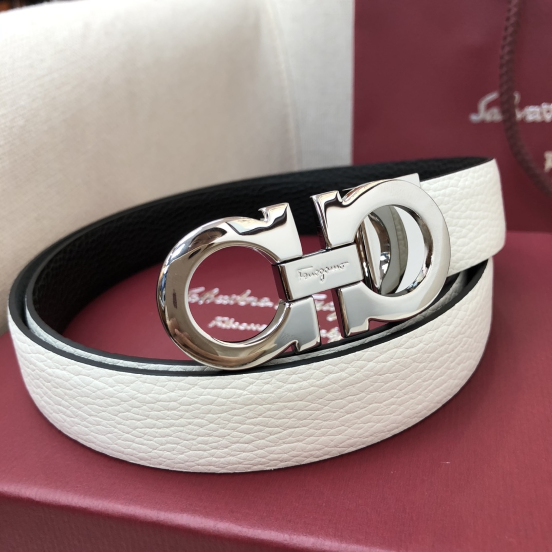 Salvatore Ferragamo Female Basic Belt Cow Leather 25mm-m
