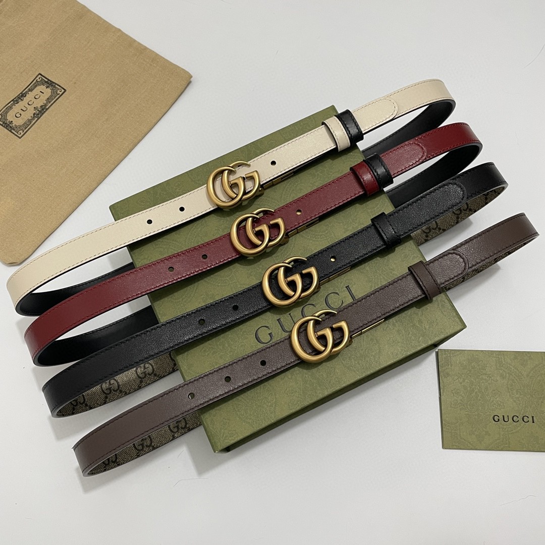 Gucci Female Leather Belt Cow Leather M