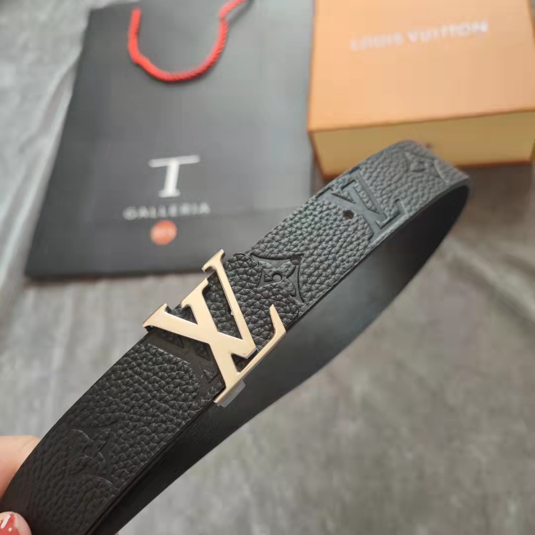 Louis Vuitton Female Basic Belt Cow Leather 30cm-m-l