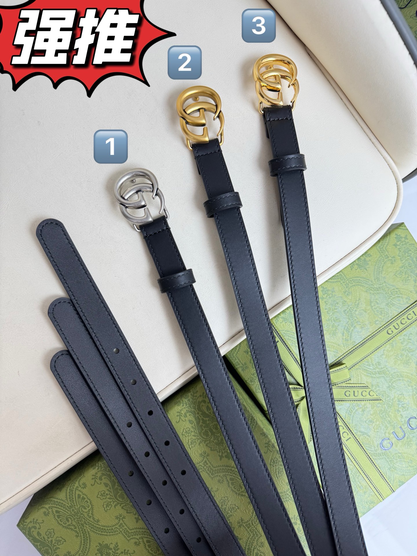 Gucci Female Basic Belt M