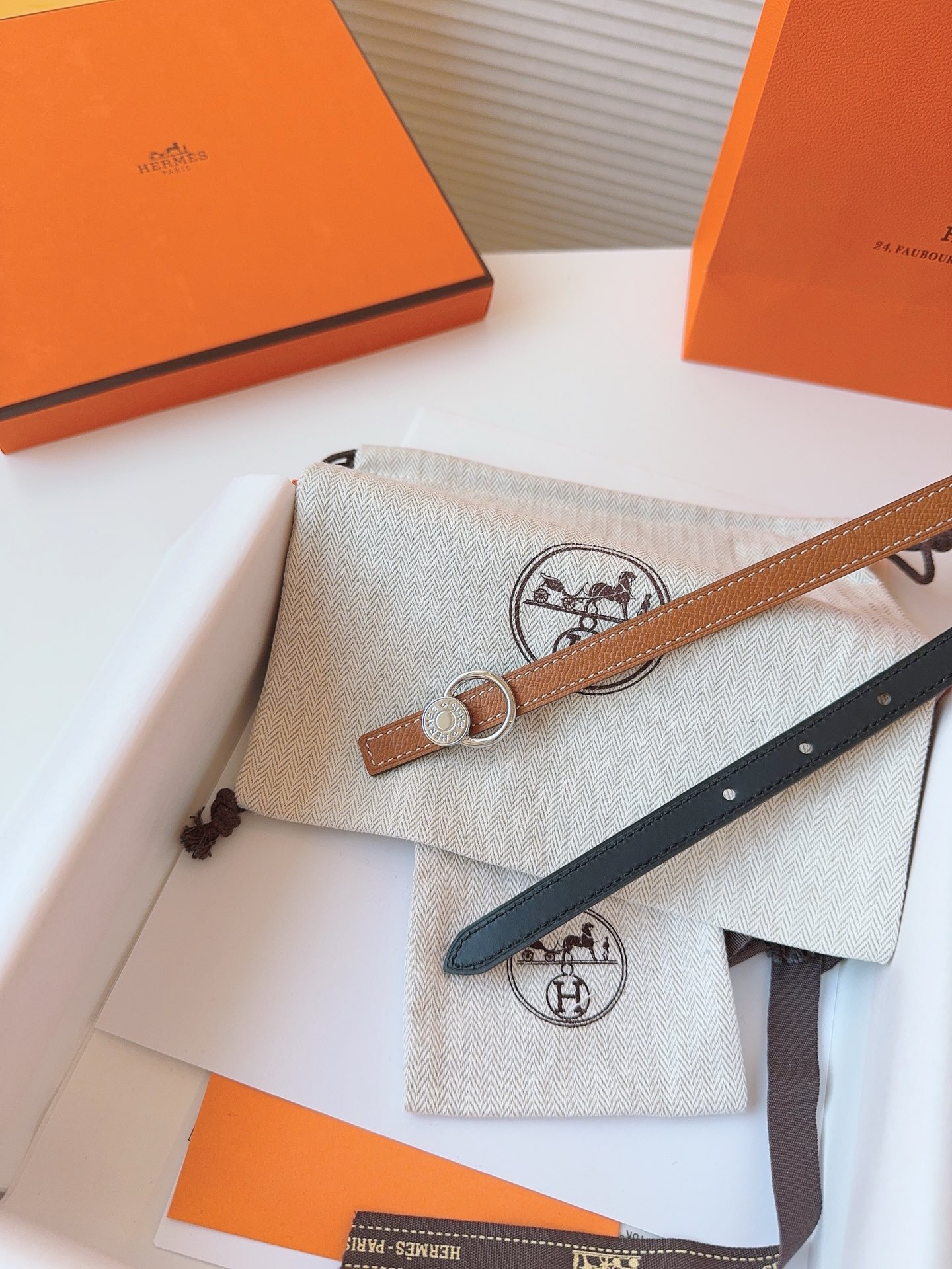 Hermès Female Basic Belt Cow Leather S-m