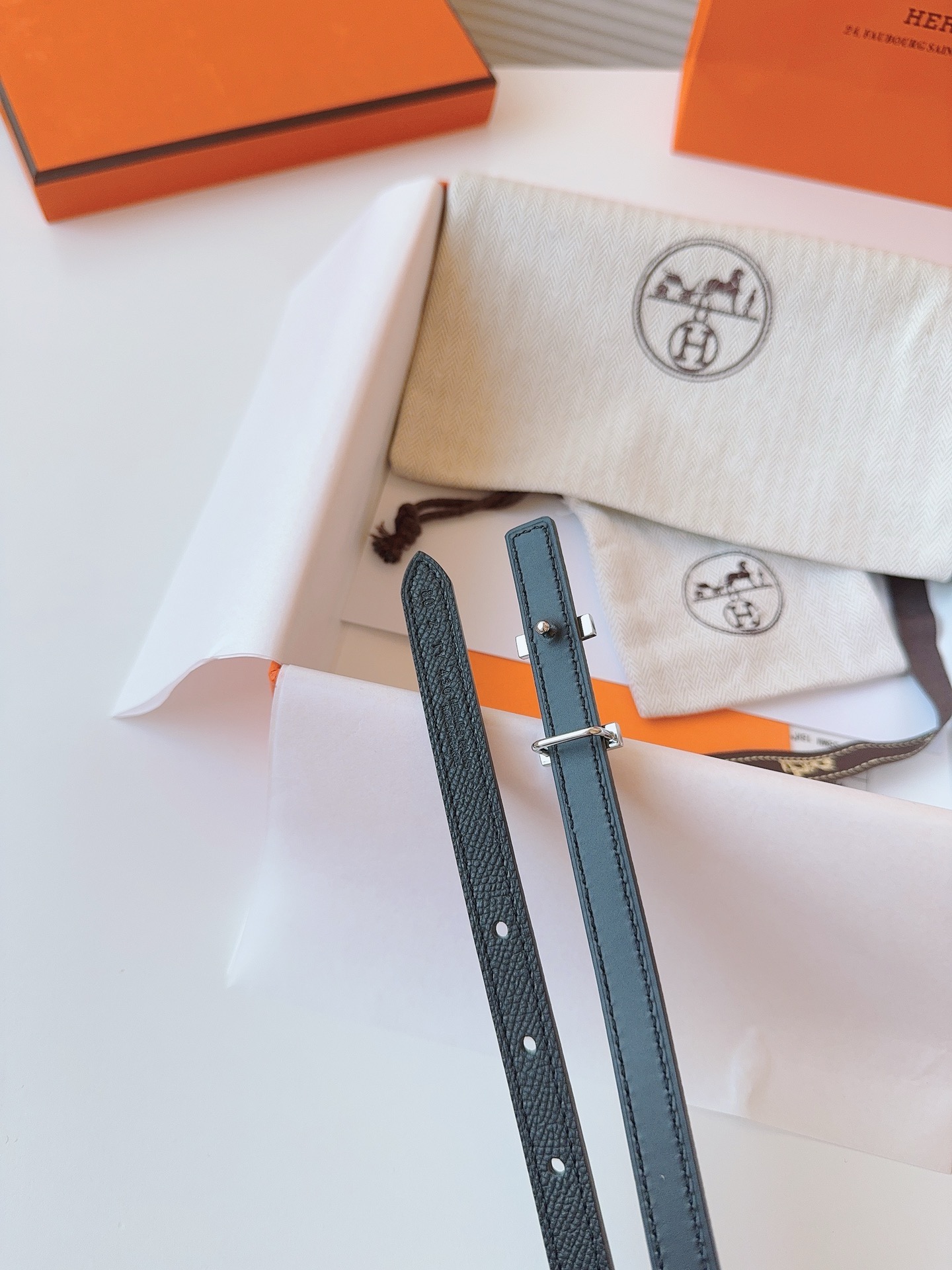 Hermès Female Basic Belt Cow Leather S-m