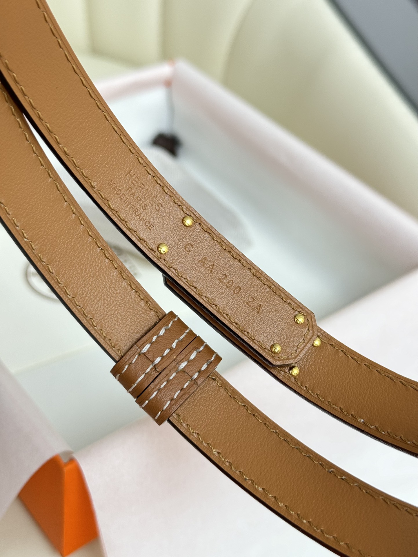 Hermès Female Basic Belt Adjustable 8mm