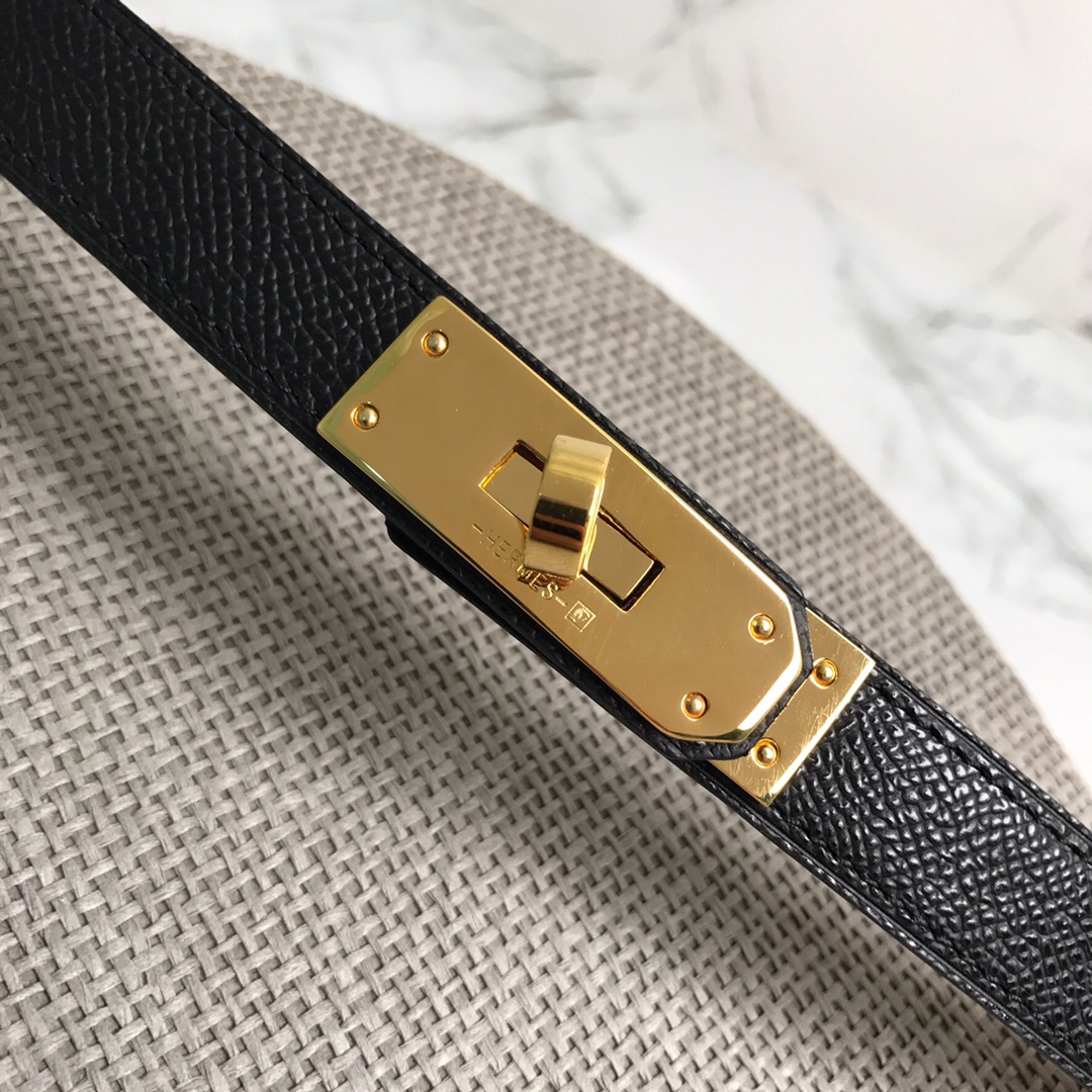 Hermès Female Leather Belt Cow Leather S-m