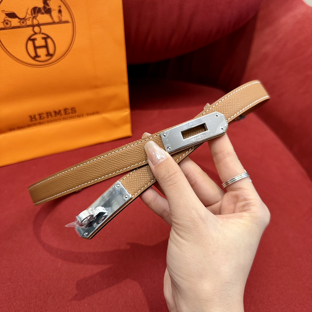 Hermès Female Basic Belt Cow Leather S-m-l