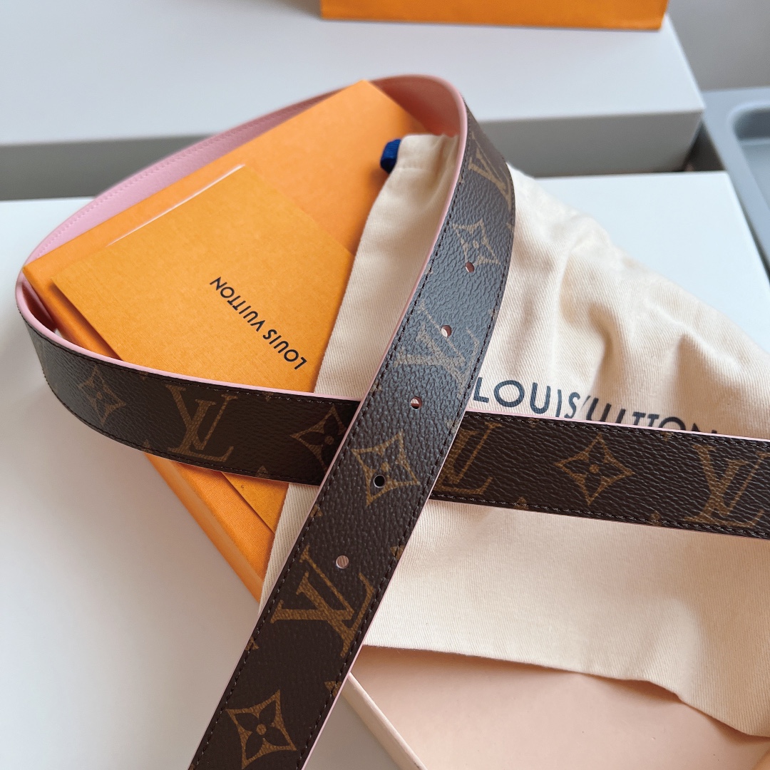 Louis Vuitton Female Basic Belt 30mm