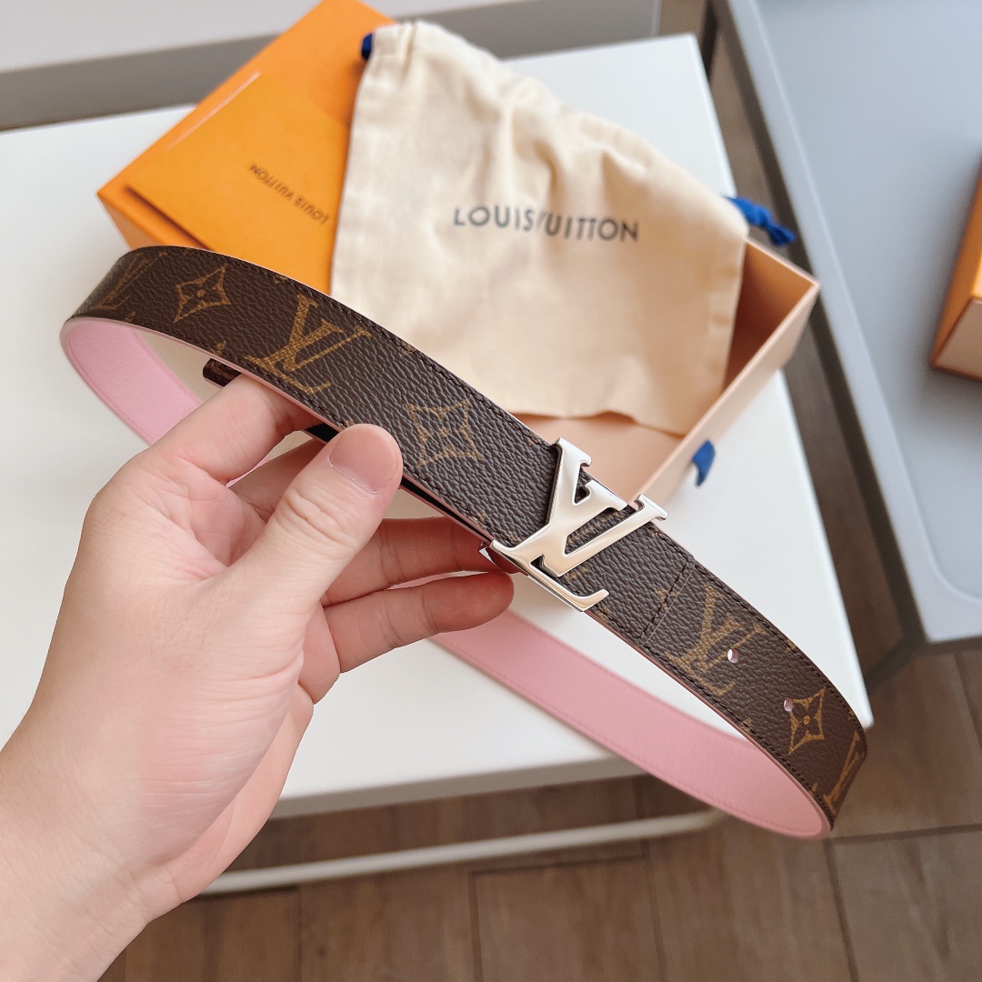 Louis Vuitton Female Basic Belt 30mm