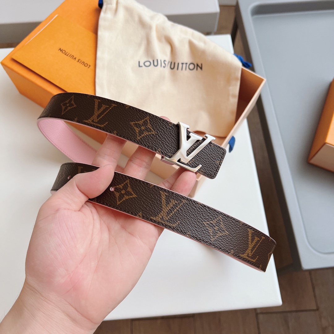 Louis Vuitton Female Basic Belt 30mm