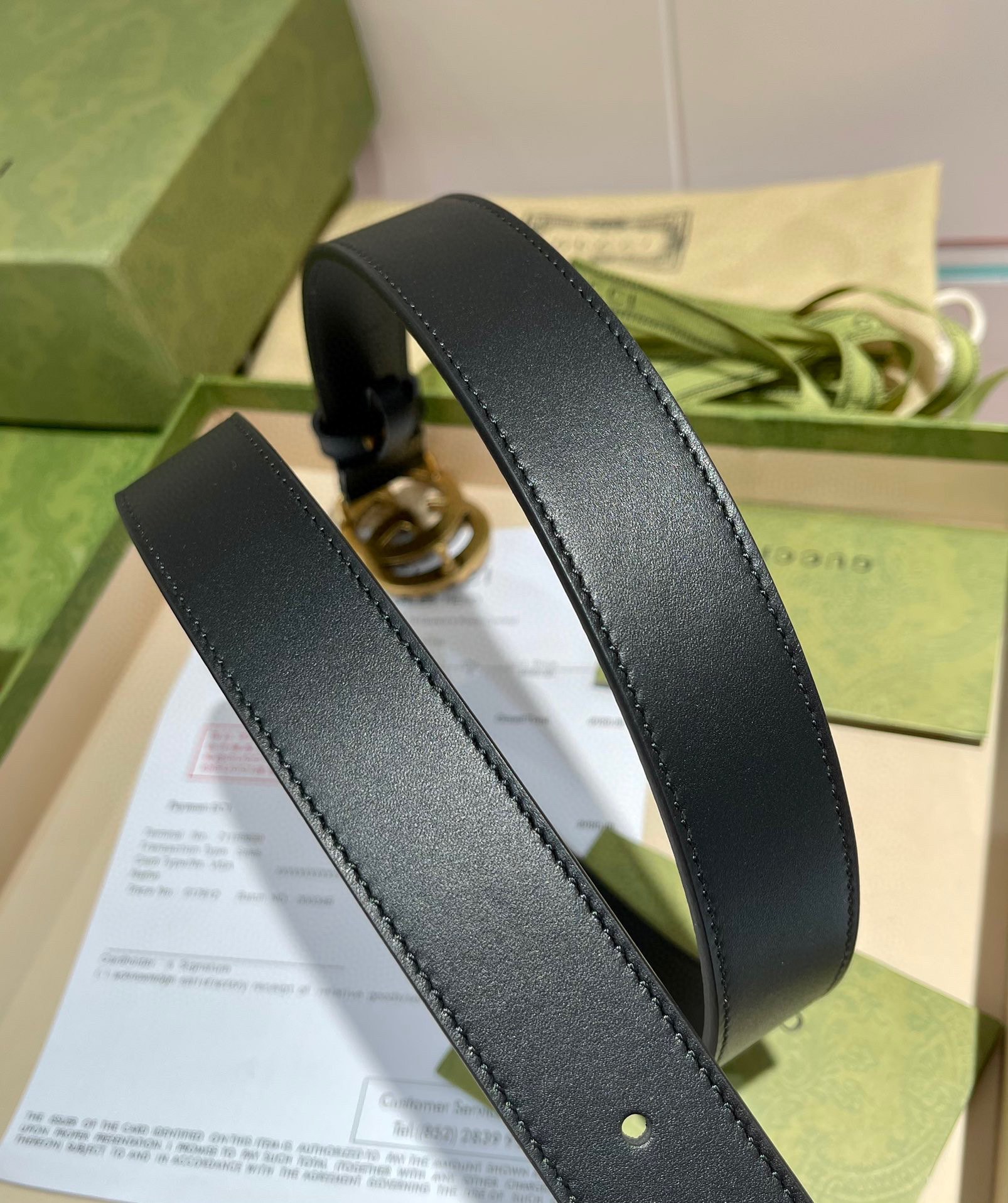 Gucci Female Basic Belt Cow Leather M-l
