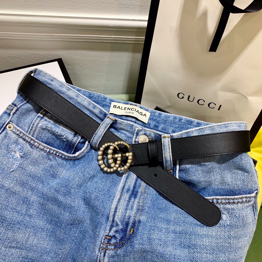 Gucci Female Basic Belt Cow Leather M-l
