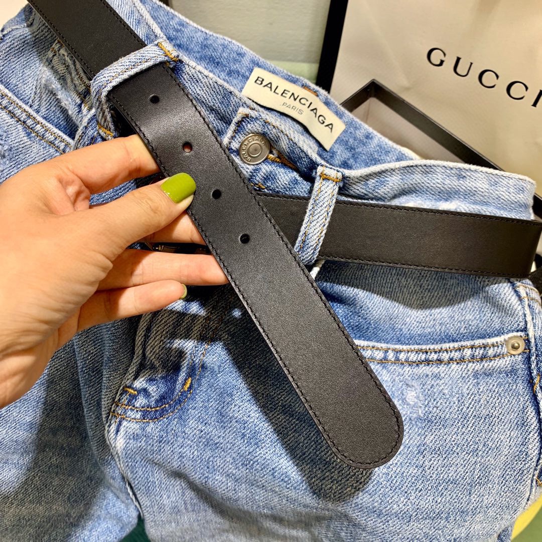 Gucci Female Basic Belt Cow Leather M-l