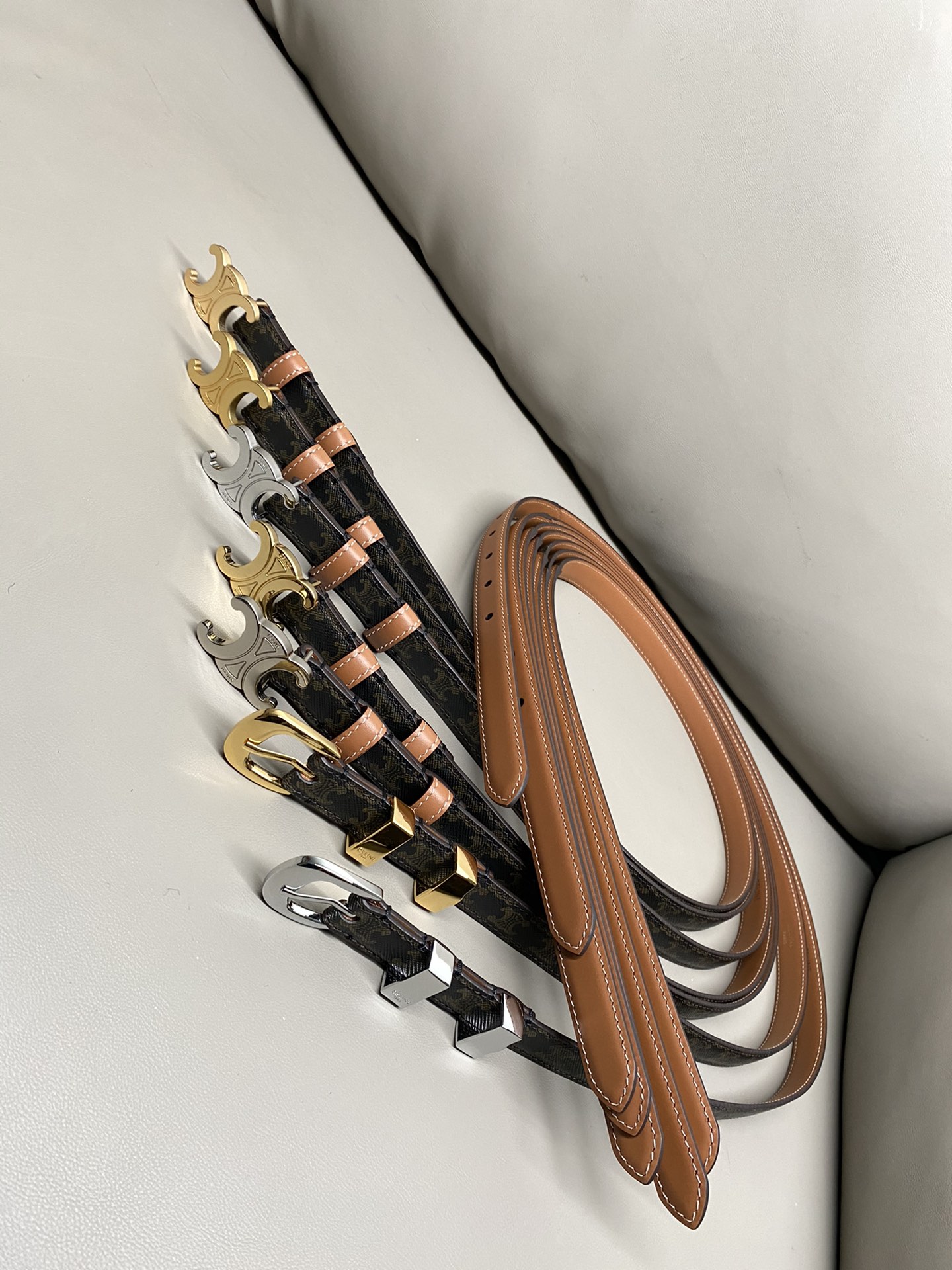 Celine Female Basic Belt Cow Leather S-m-l