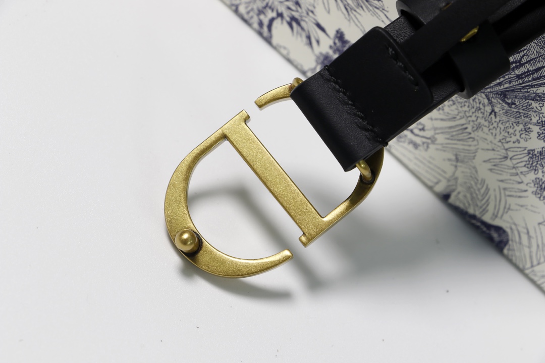 Dior Female Basic Belt Cow Leather M