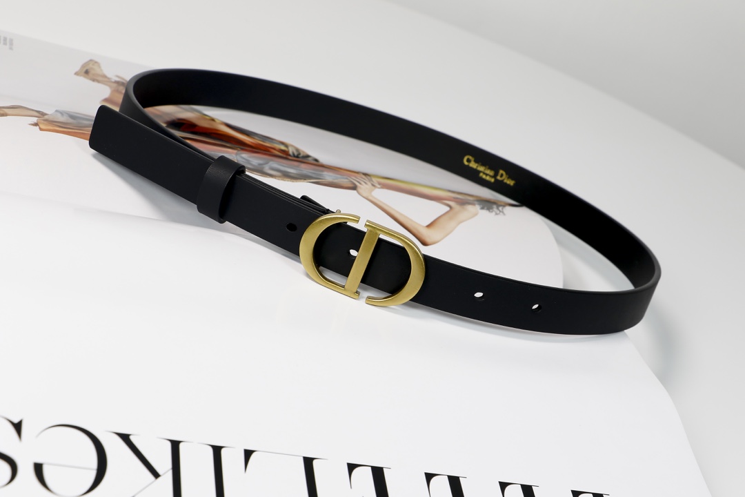 Dior Female Basic Belt Cow Leather M
