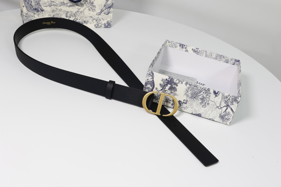 Dior Female Basic Belt Cow Leather M