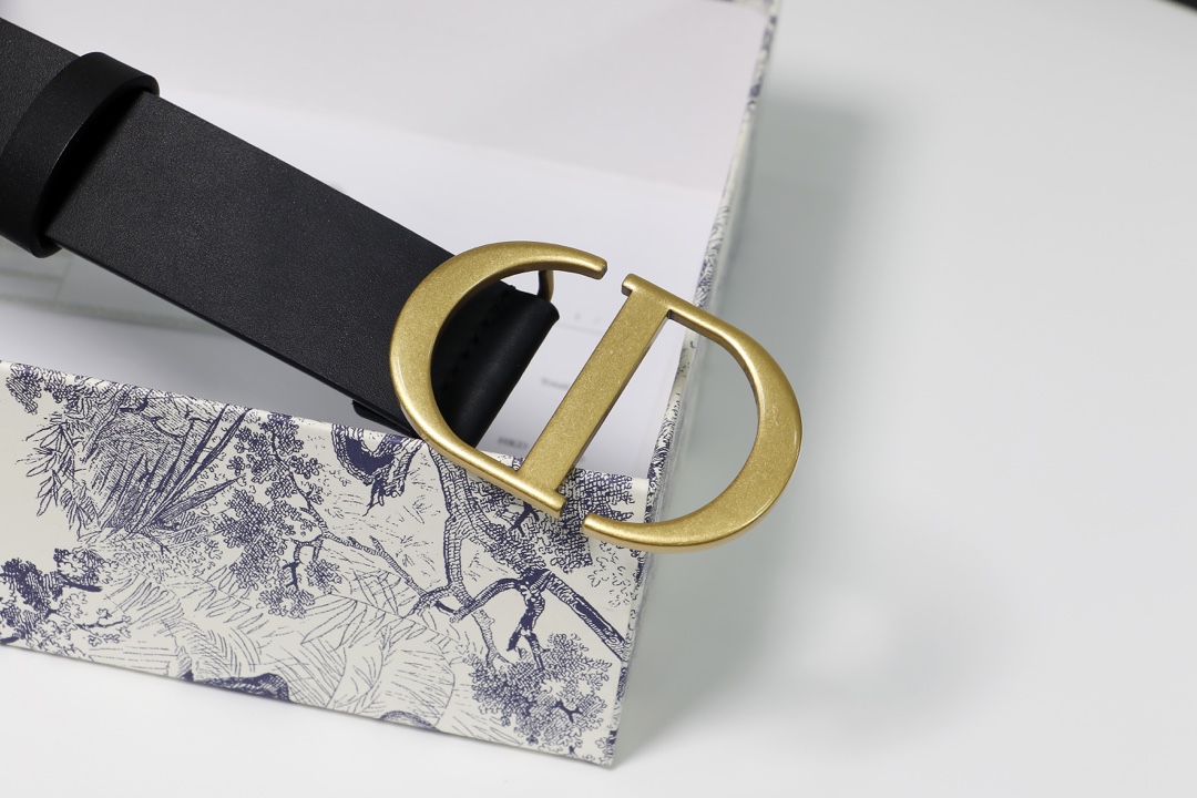 Dior Female Basic Belt Cow Leather M