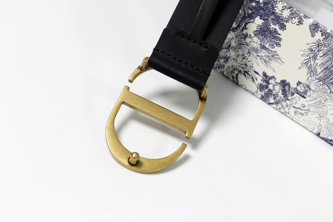 Dior Female Basic Belt Cow Leather M