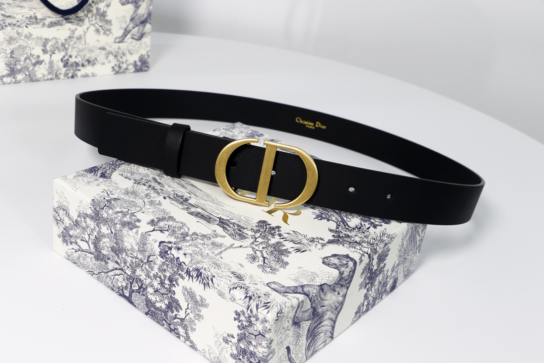 Dior Female Basic Belt Cow Leather M