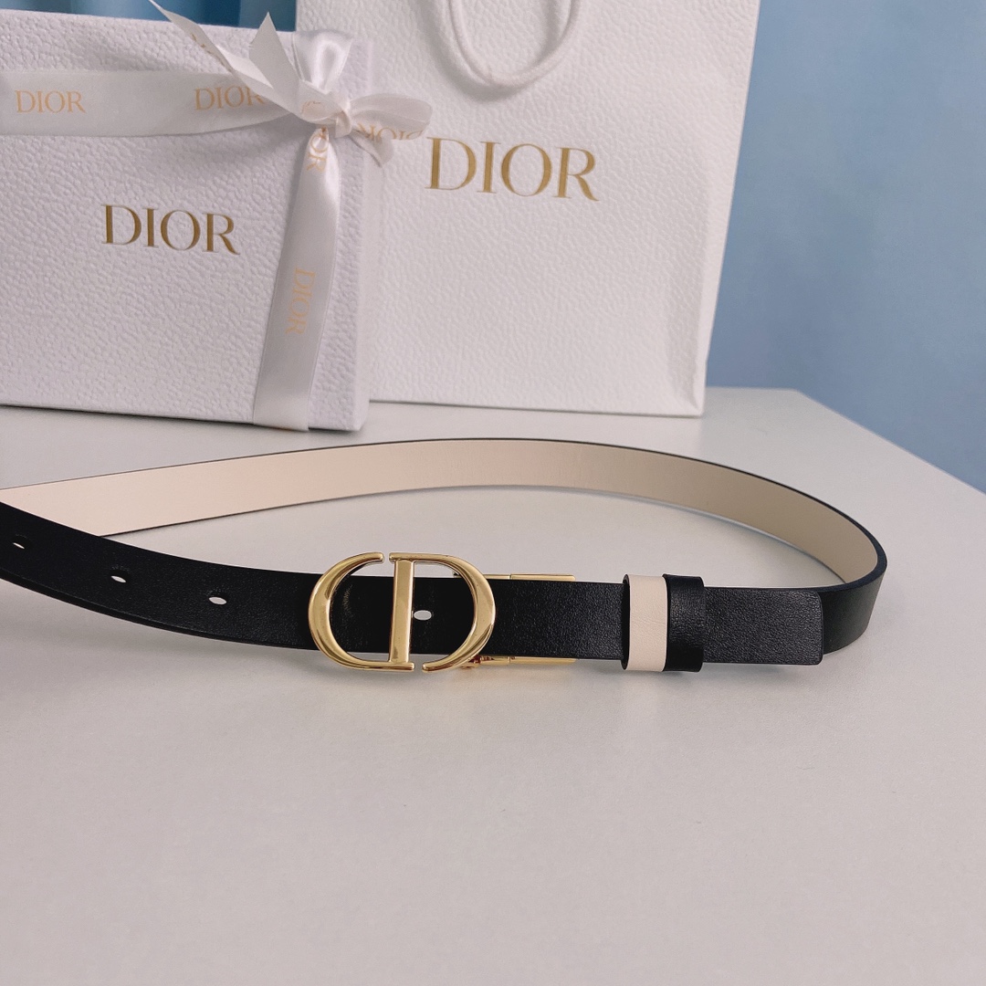 Dior Female Leather Belt Cow Leather M