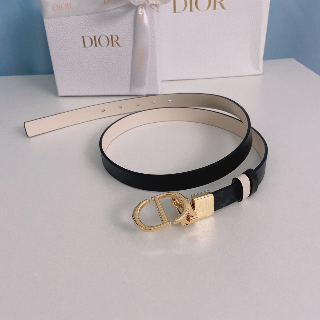Dior Female Leather Belt Cow Leather M