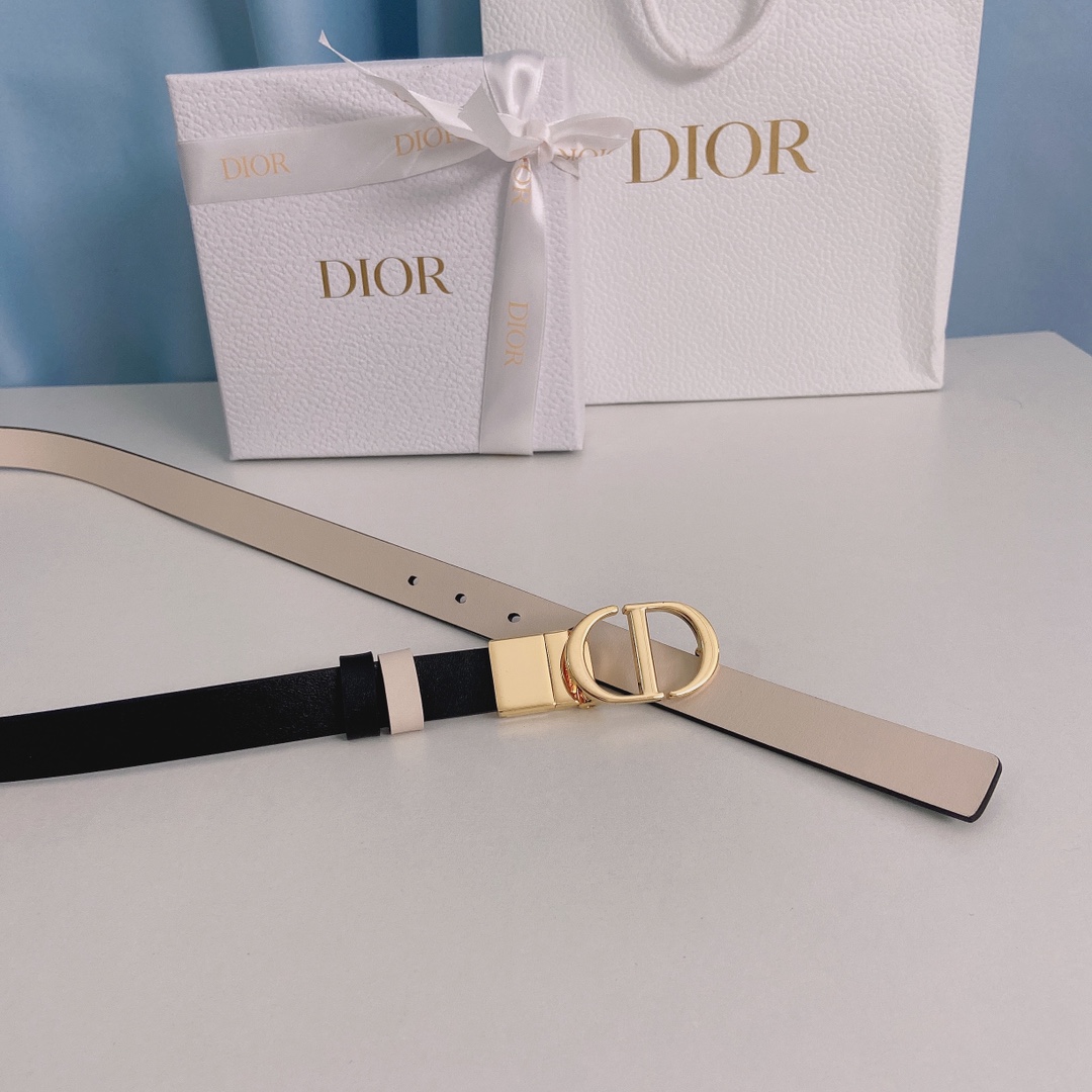Dior Female Leather Belt Cow Leather M