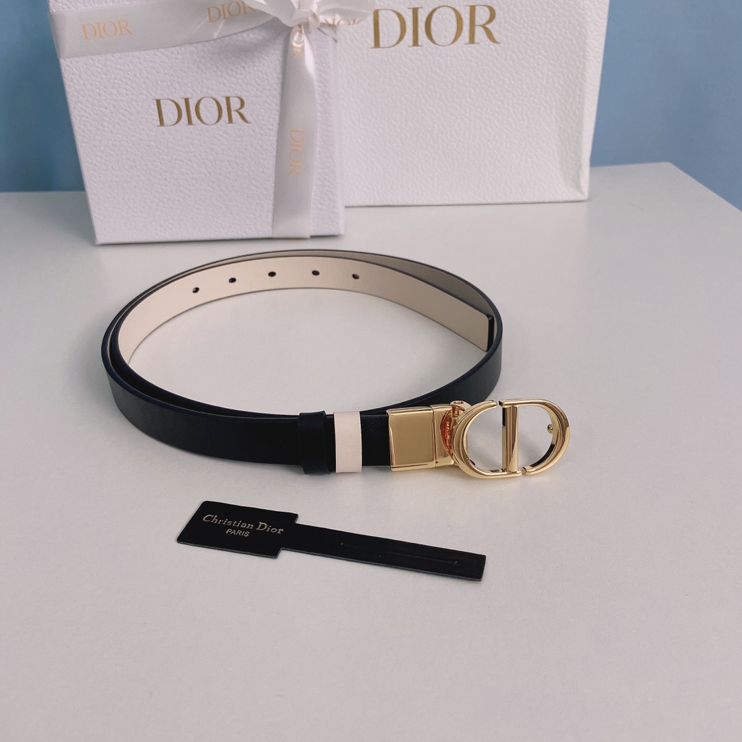Dior Female Leather Belt Cow Leather M