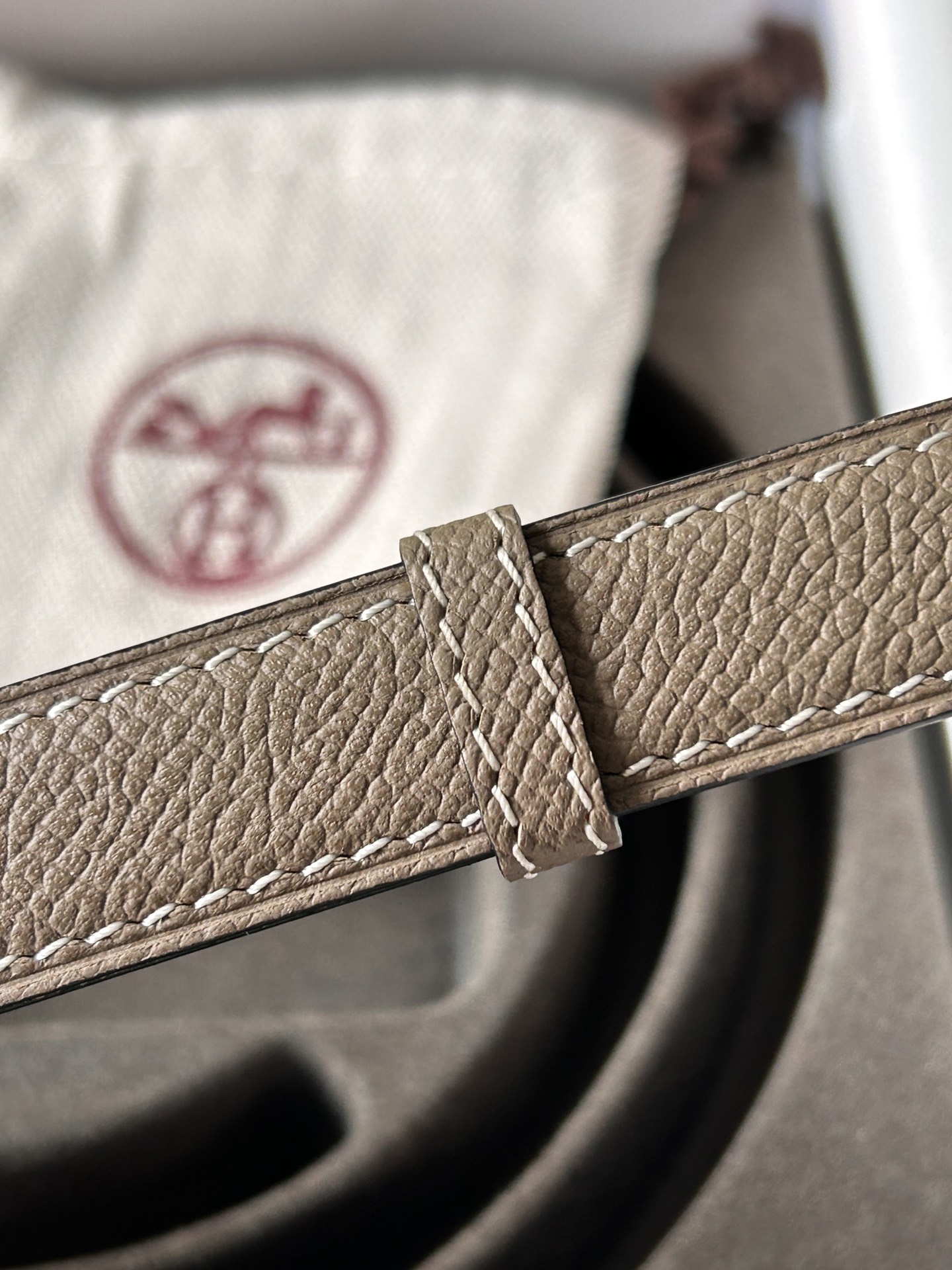 Hermès Female Leather Belt Cow Leather S-m-l