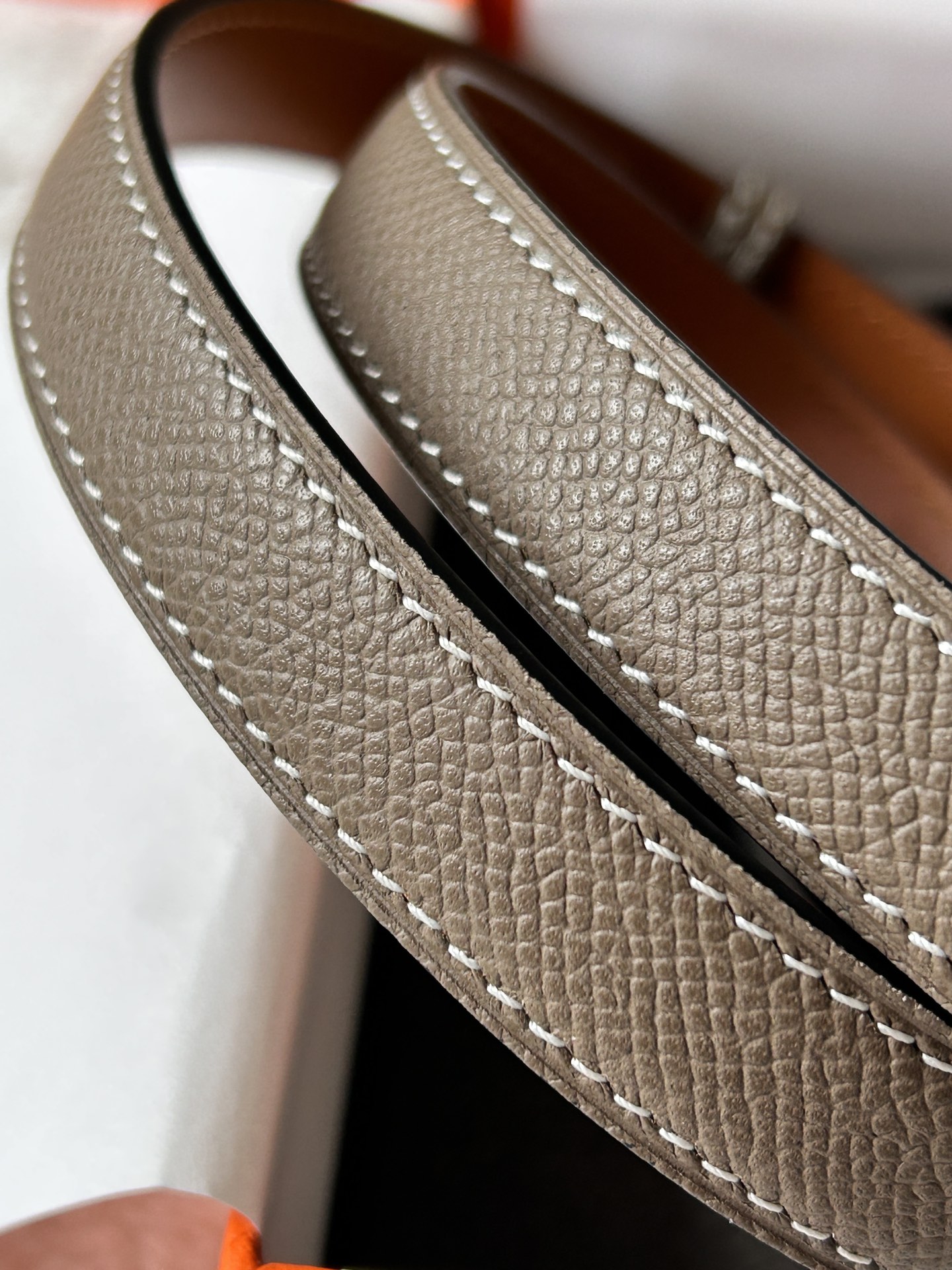 Hermès Female Leather Belt Cow Leather S-m-l