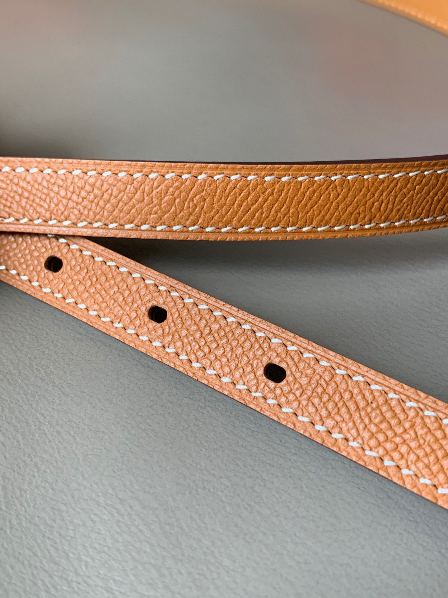 Hermès Female Leather Belt Cow Leather S-m