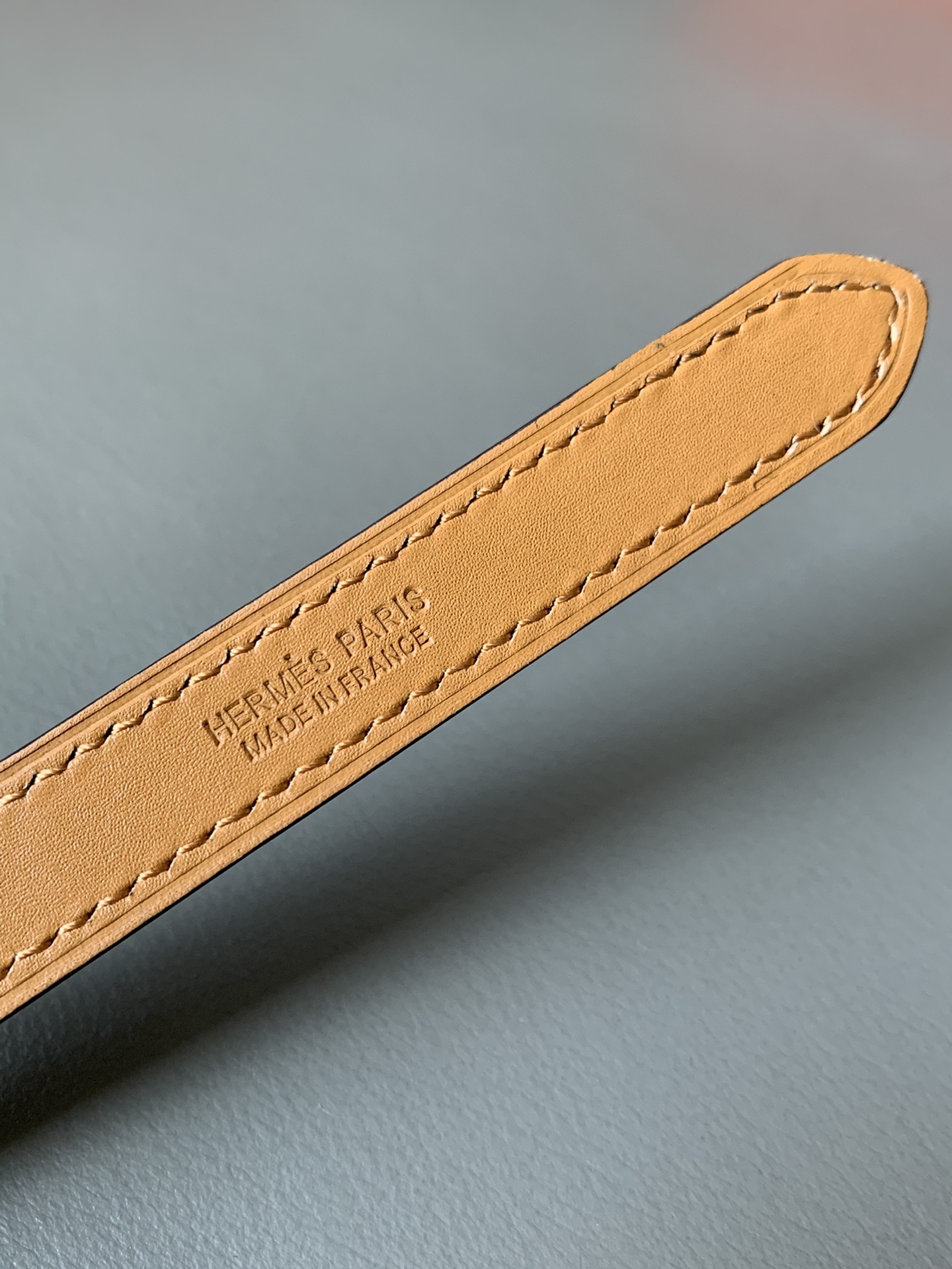 Hermès Female Leather Belt Cow Leather S-m