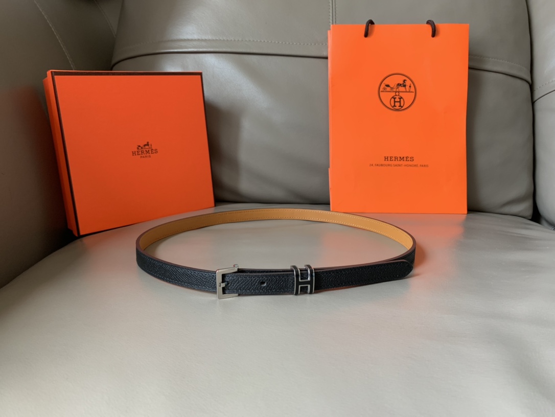 Hermès Female Leather Belt Cow Leather S-m