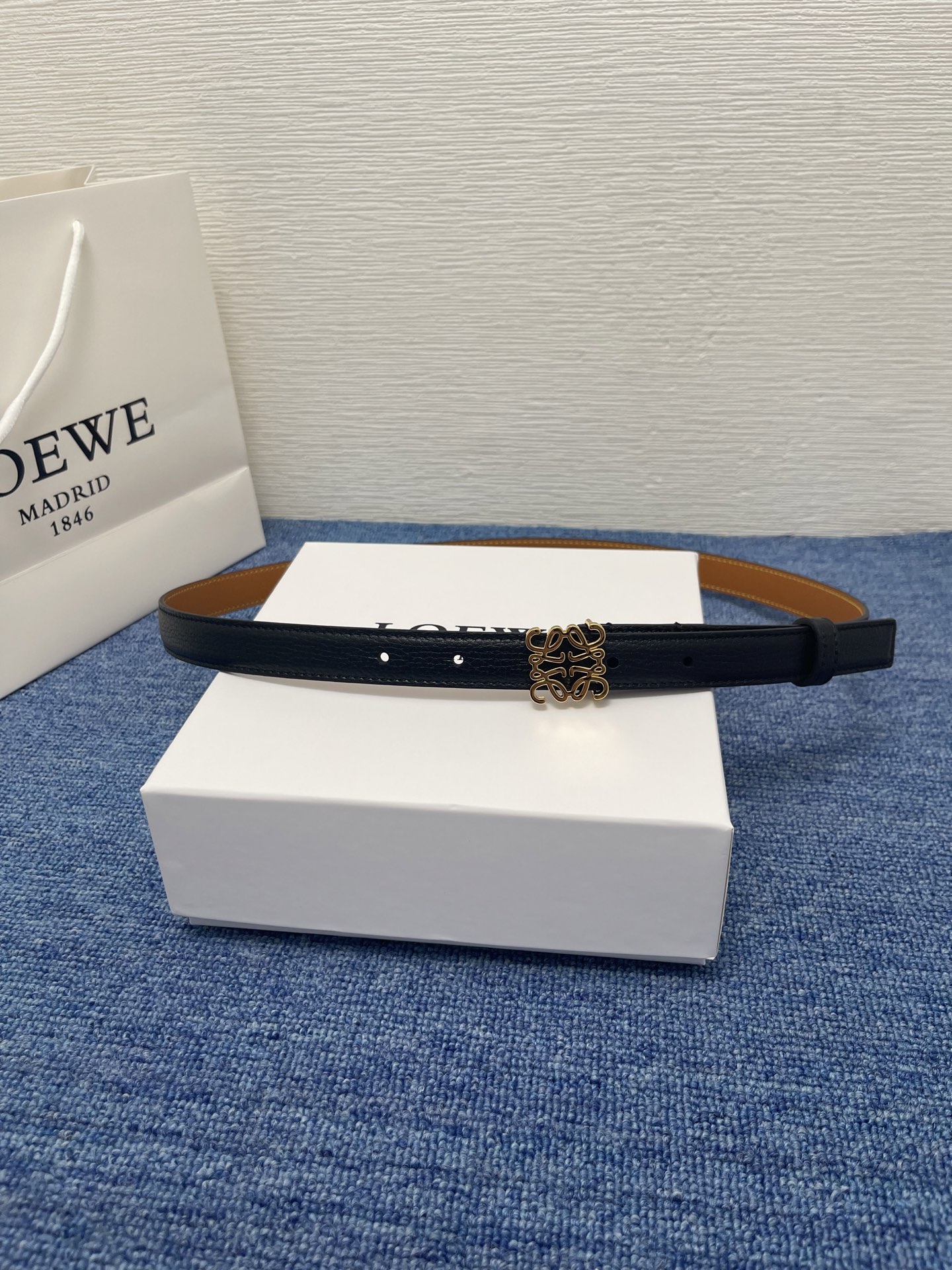 Loewe Female Basic Belt Cow Leather L