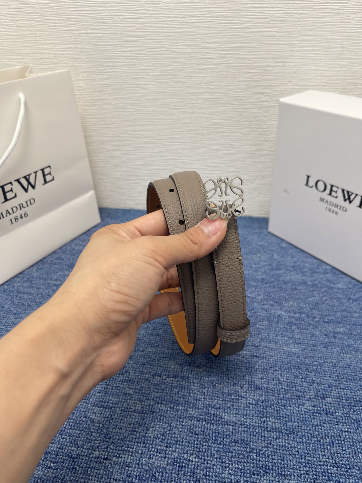 Loewe Female Basic Belt Cow Leather L