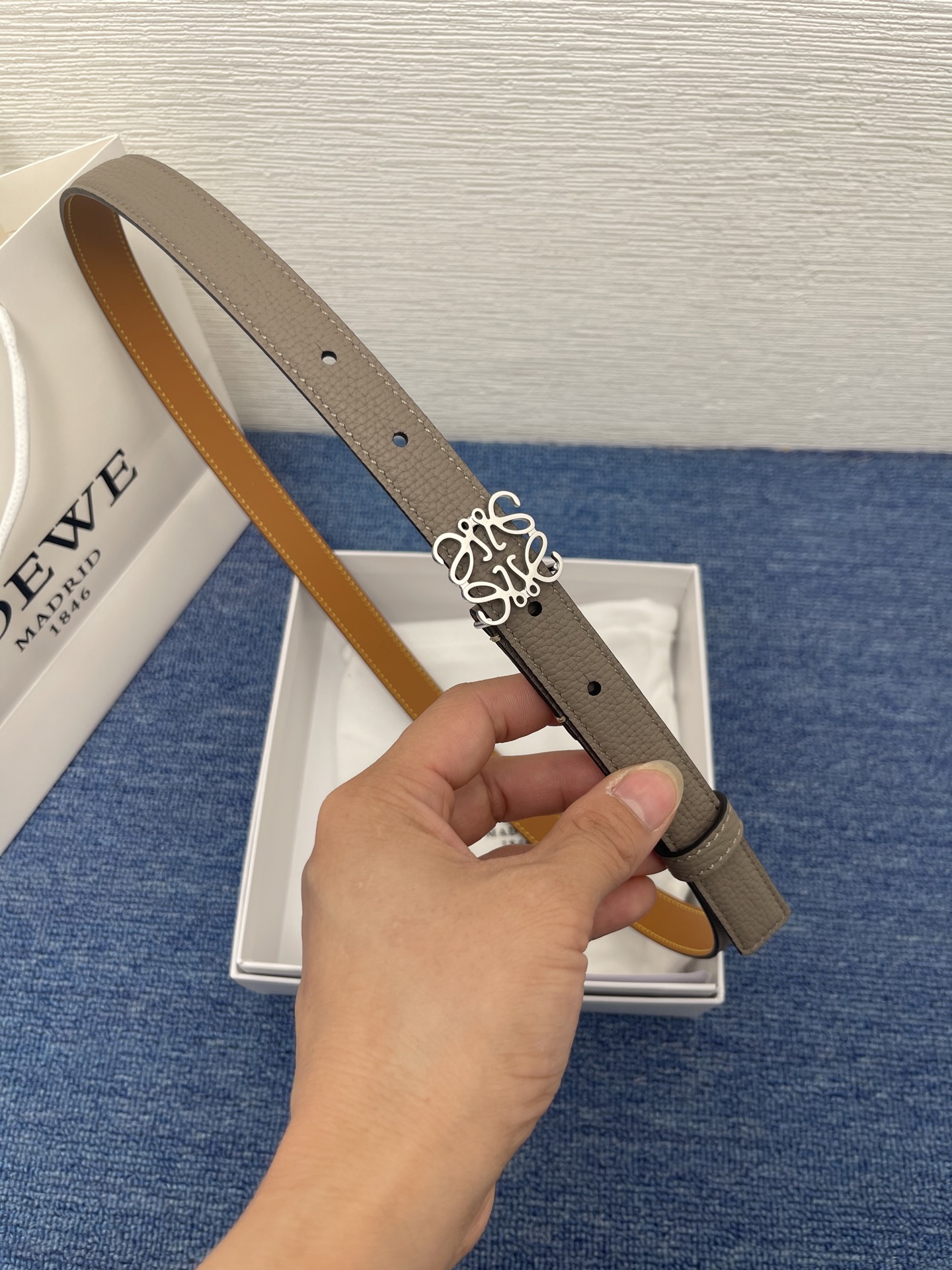 Loewe Female Basic Belt Cow Leather L