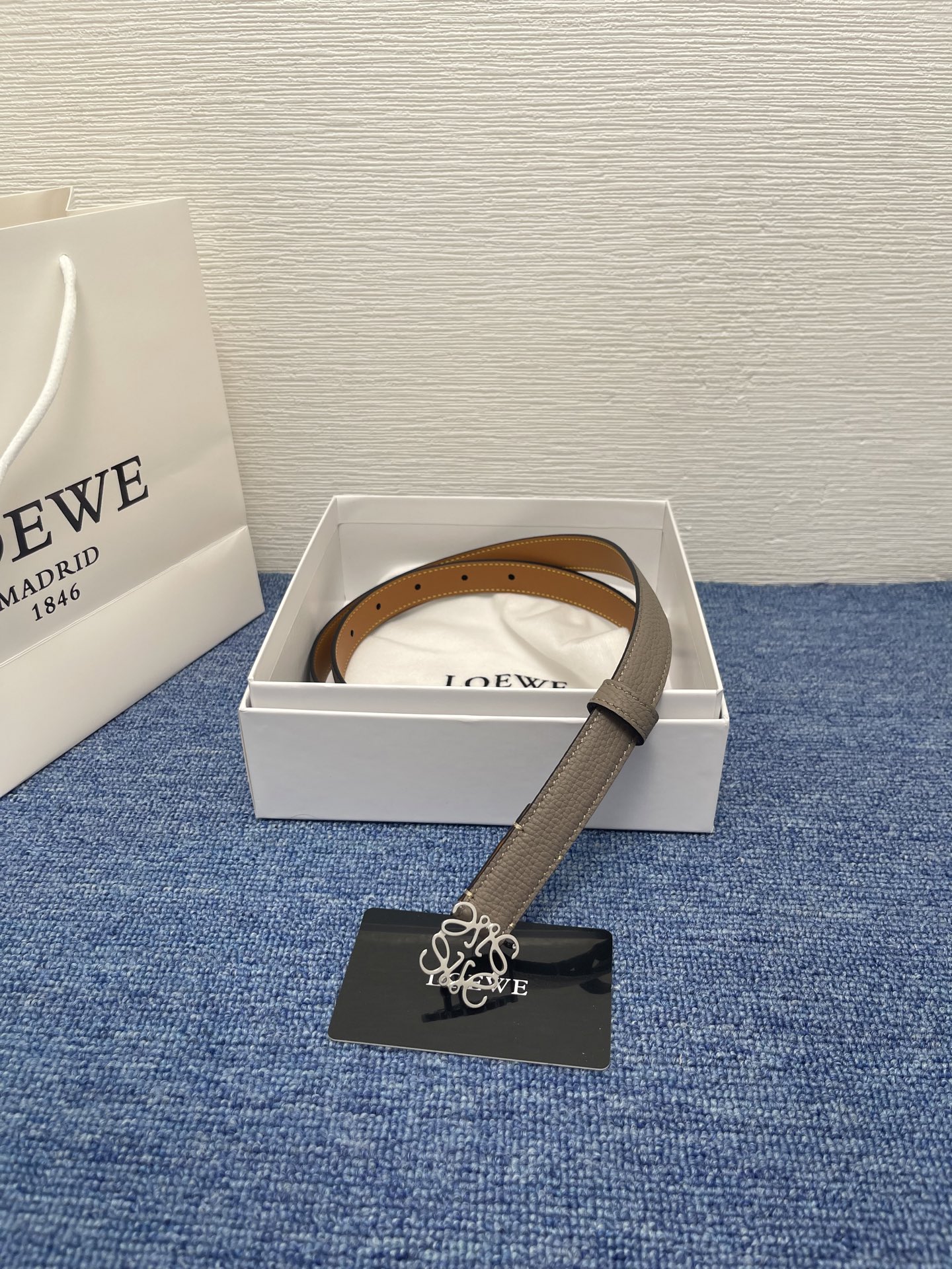 Loewe Female Basic Belt Cow Leather L