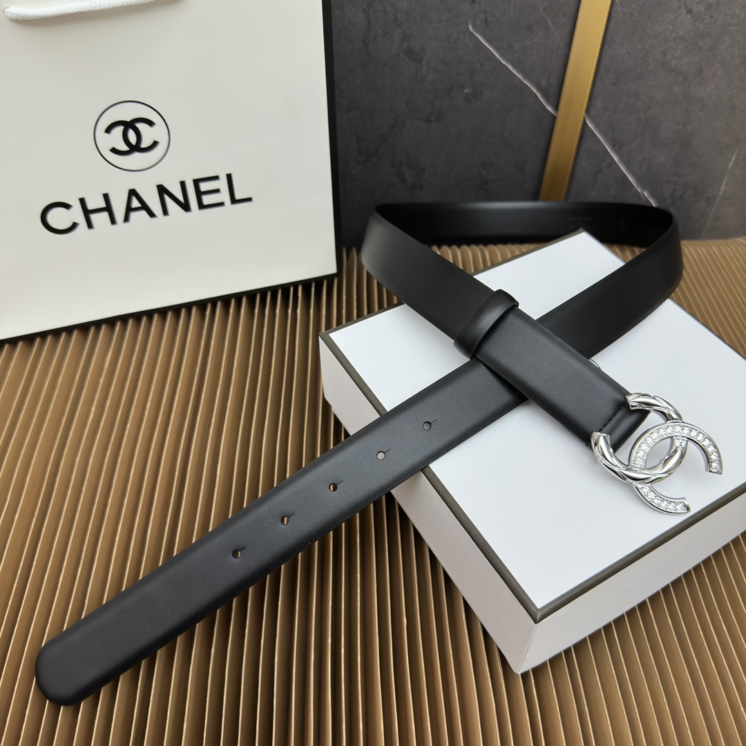 Chanel Female Basic Belt Cow Leather L