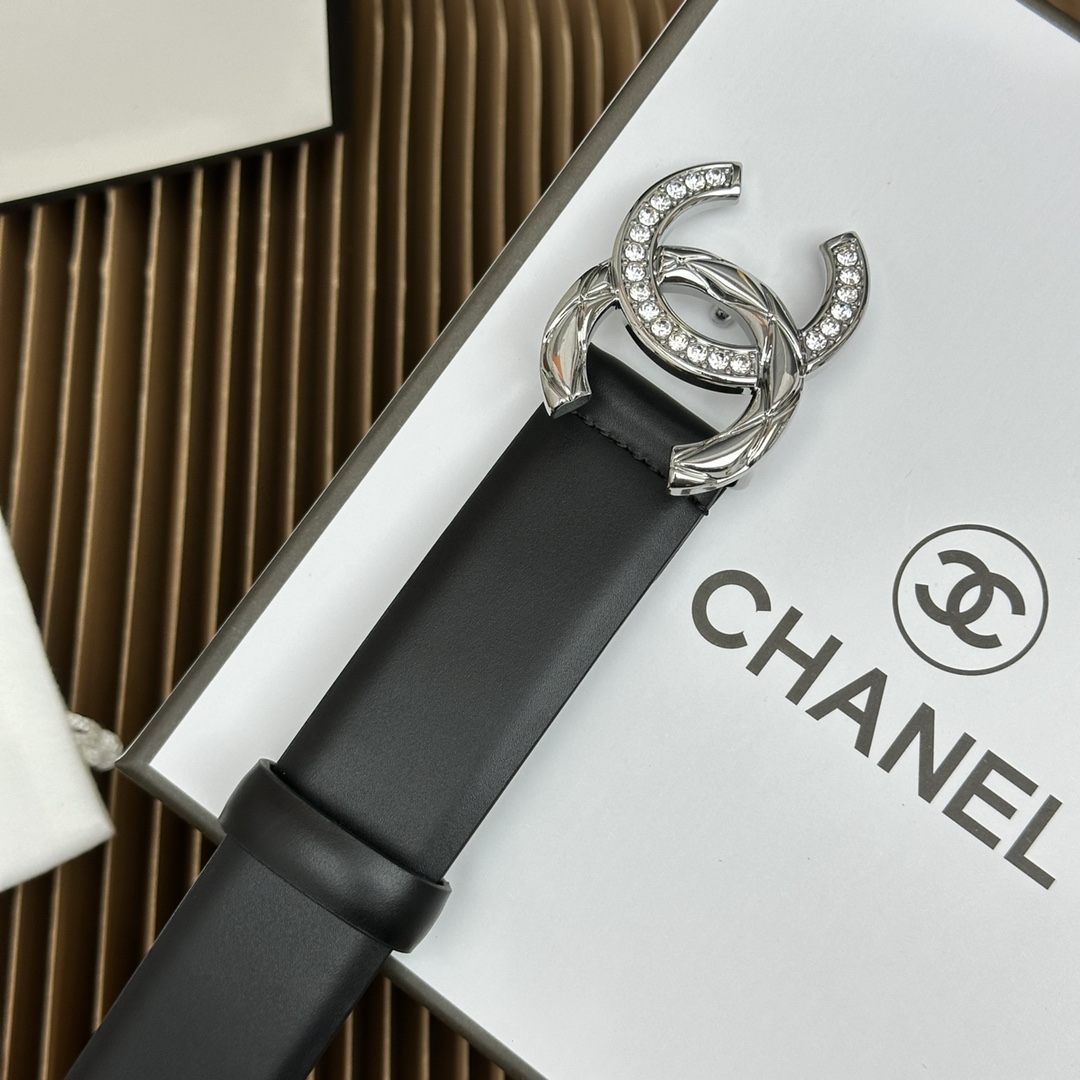 Chanel Female Basic Belt Cow Leather L