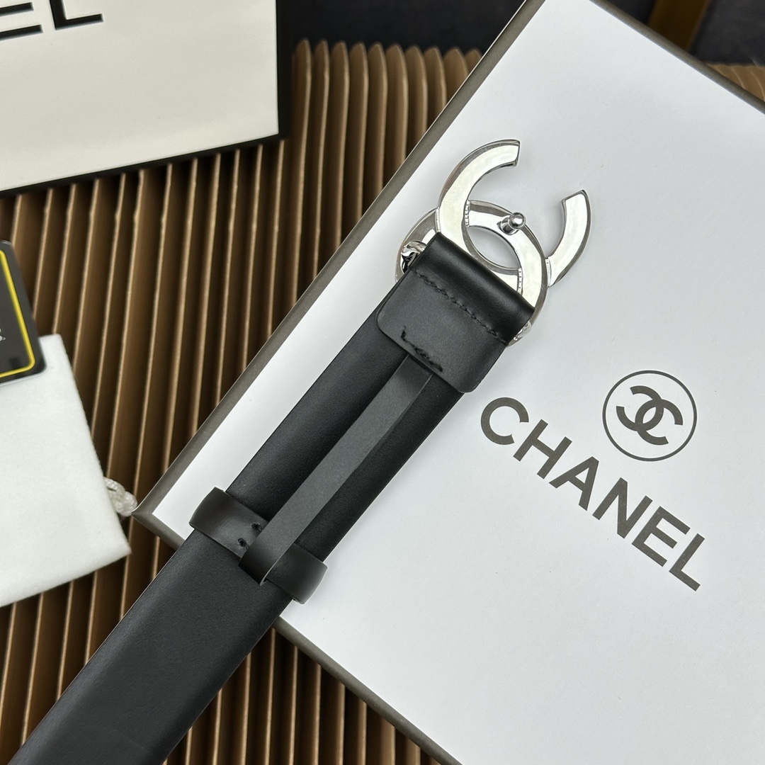 Chanel Female Basic Belt Cow Leather L