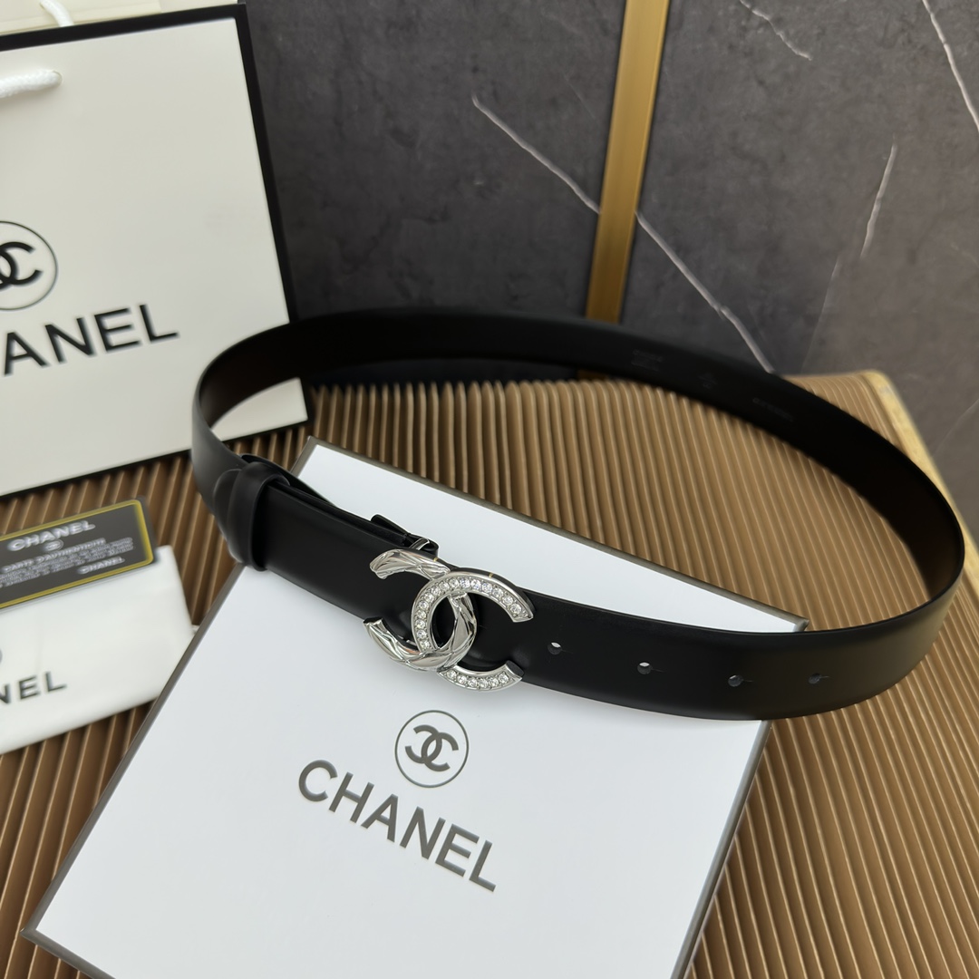 Chanel Female Basic Belt Cow Leather L