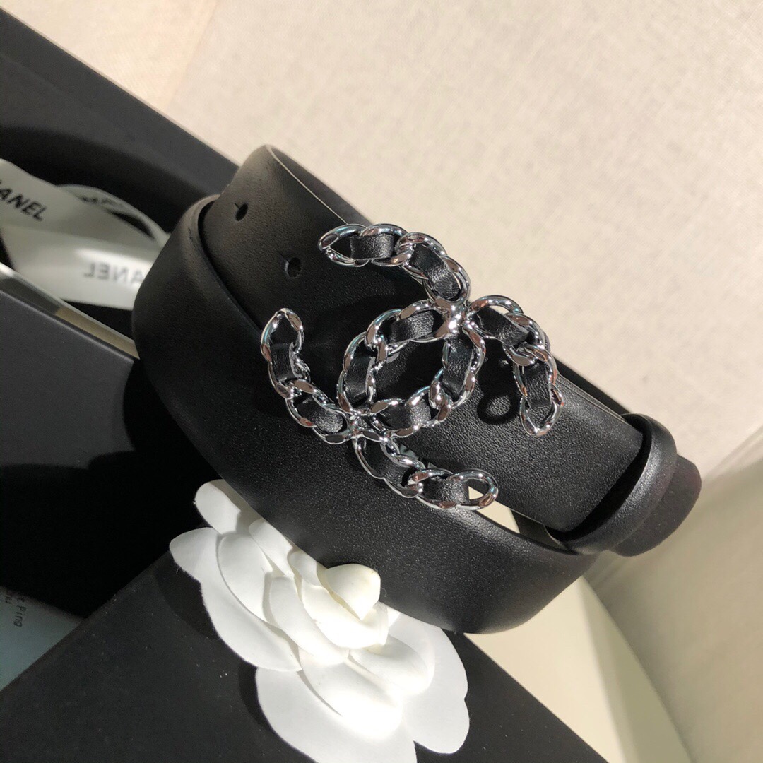 Chanel Female Basic Belt Cow Leather L