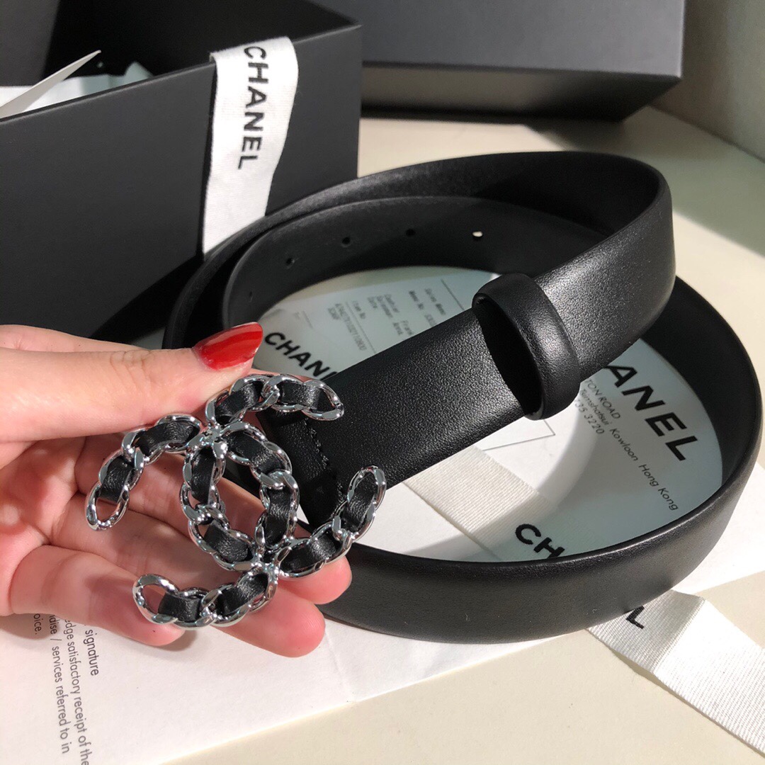 Chanel Female Basic Belt Cow Leather L