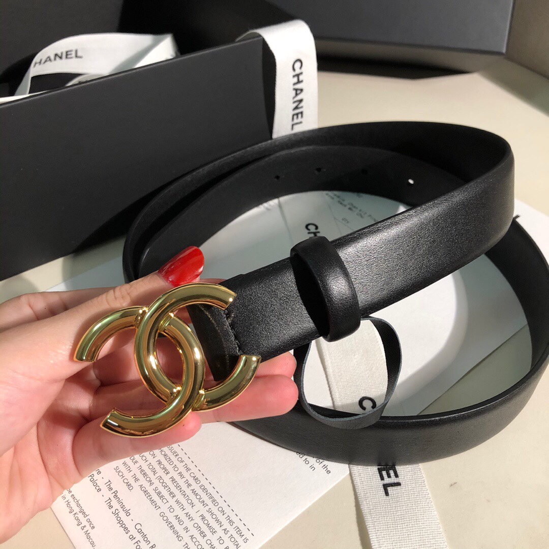 Chanel Female Basic Belt Cow Leather L