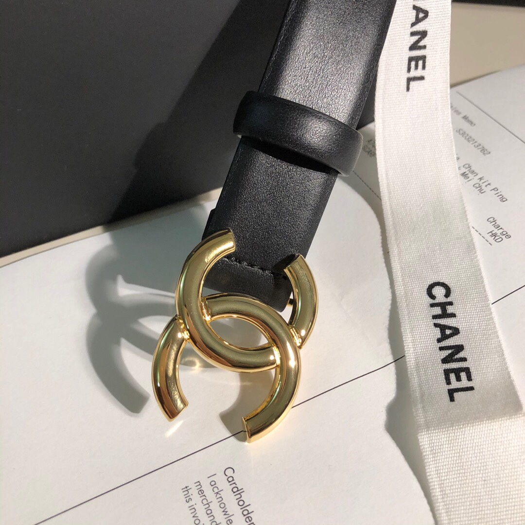 Chanel Female Basic Belt Cow Leather L