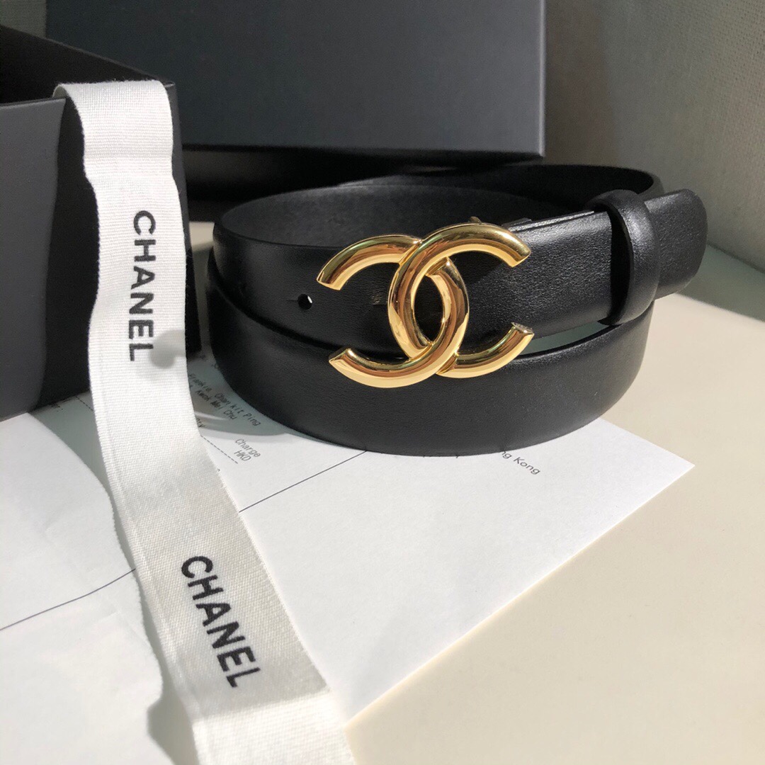 Chanel Female Basic Belt Cow Leather L