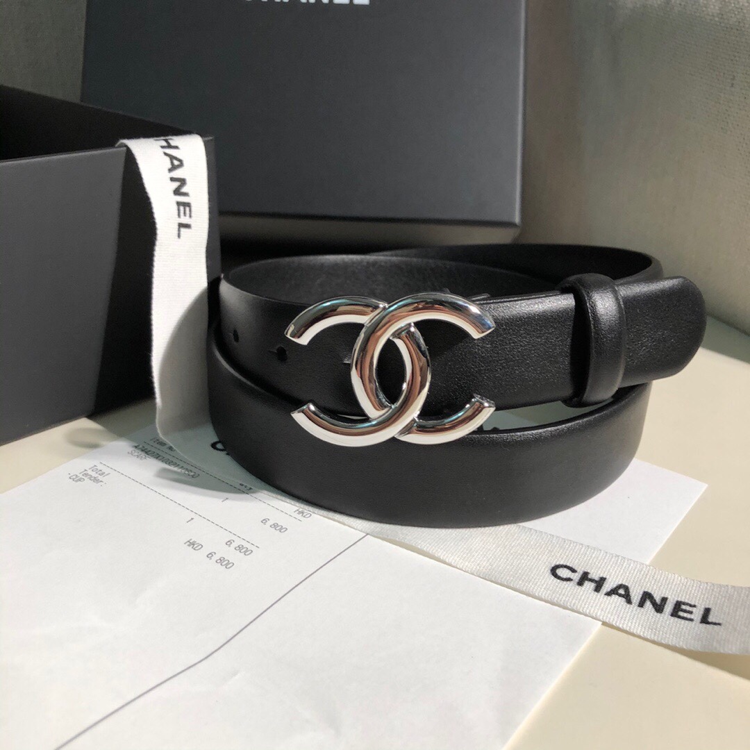 Chanel Female Basic Belt Cow Leather L