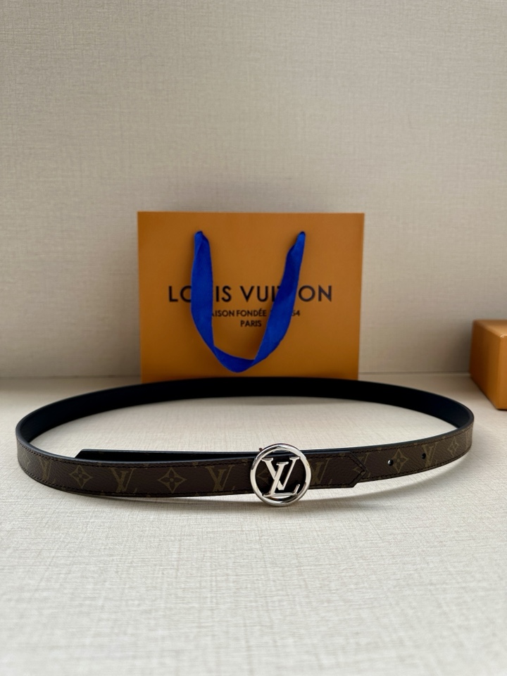 Louis Vuitton Female Basic Belt Cow Leather S-m-l